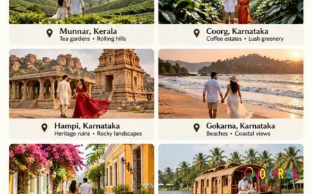 Candid Photography Spots for Pre-Wedding Shoots in India