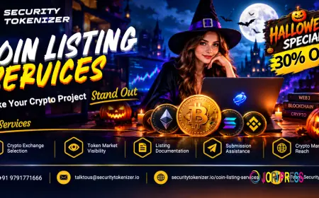 Why Are Blockchain Businesses Investing in Coin Listing Strategies to Build Stronger Market Presence? — Halloween 30% OFF