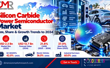 Silicon Carbide Power Semiconductor Market: EVs Drive Demand for Efficient Power