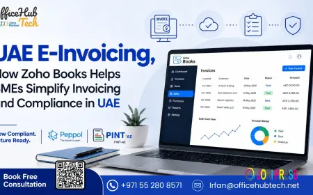 UAE E-Invoicing Guide: How Zoho Books Helps SMEs with PINT-AE, Peppol & Compliance