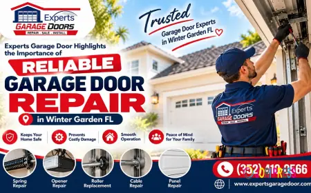 Experts Garage Door Highlights the Importance of Reliable Garage Door Repair in Winter Garden FL