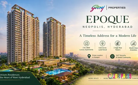 Godrej Epoque Neopolis Hyderabad | Luxury Homes In Kokapet