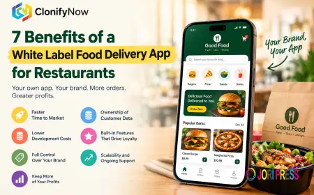 7 Benefits of a White Label Food Delivery App for Restaurants