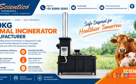 Animal Body Incinerator Machine: Reliable Solutions for Safe Animal Waste Disposal