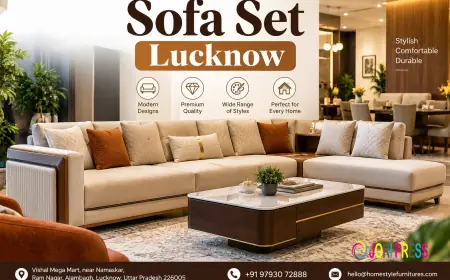 Best Sofa Set Lucknow for Stylish and Comfortable Living Rooms | Home Style Furniture