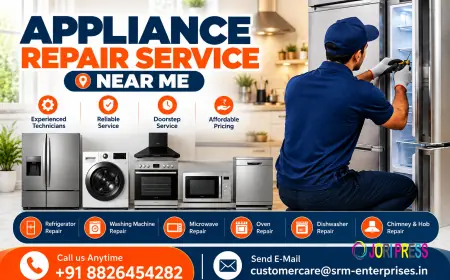 Reliable Appliance Repair Service Near Me for Quick and Professional Solutions | SRM Enterprises