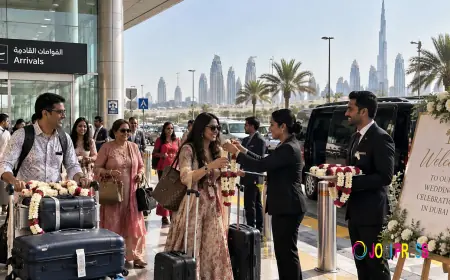 How to Manage Wedding Guests Travelling from India to Dubai
