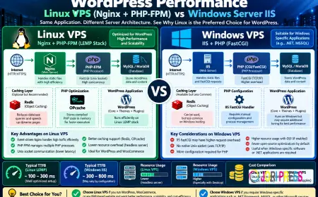 WordPress at Scale: Linux VPS vs Windows IIS for Better Website Performance