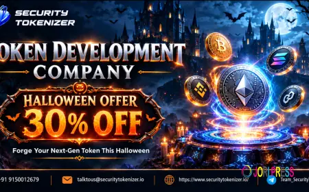Why Are Businesses Choosing a Token Development Company to Build Future-Ready Web3 Solutions in 2026? – Halloween 30% OFF ?