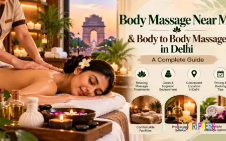 Body to Body Massage in Delhi: Benefits, Techniques & Safety Tips