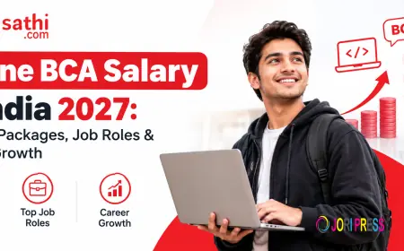 Online BCA Salary in India 2027: Fresher Packages, Job Roles & Career Growth