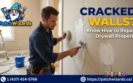 Cracked Walls? Know How to Repair Drywall Properly
