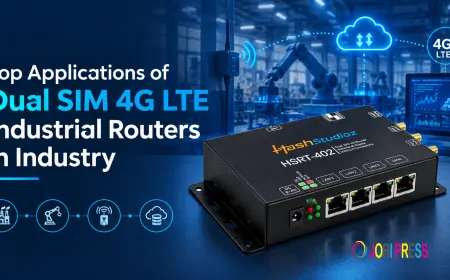 Top Applications of Dual SIM 4G LTE Industrial Routers in Industry