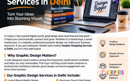 How Professional Graphic Designing Services in Delhi Help Businesses Build a Strong Brand