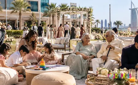 How to Make Dubai Weddings Comfortable for Children and Elderly Guests