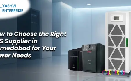 How to Choose the Right UPS Supplier in Ahmedabad for Your Power Needs