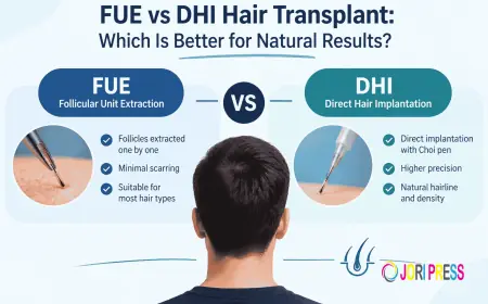 FUE vs DHI Hair Transplant: Which Is Better for Natural Results?