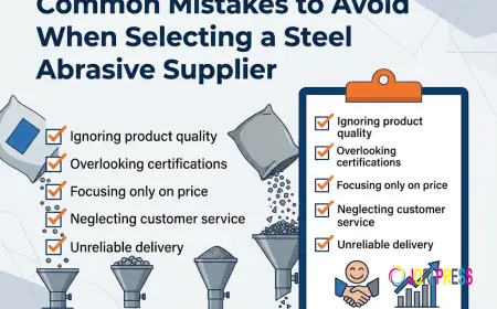 Common Mistakes to Avoid When Selecting a Steel Abrasive Supplier
