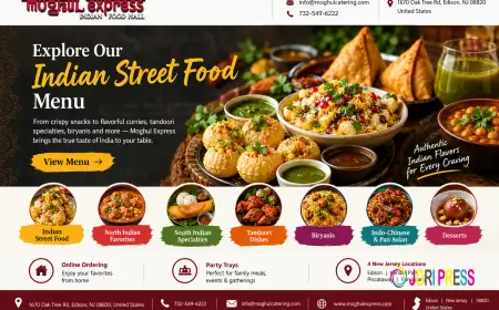 Taste Delicious Indian Chaat and Snacks at Moghul Express