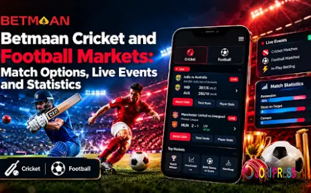 Betmaan Cricket and Football Markets: Match Options, Live Events and Statistics