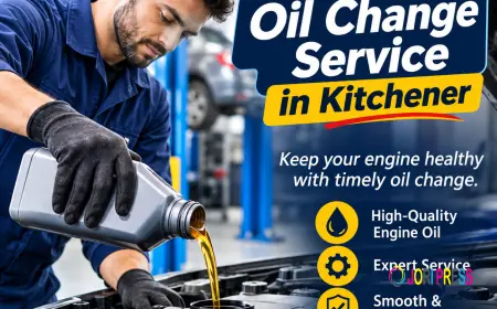 Best Oil Change Service in Kitchener