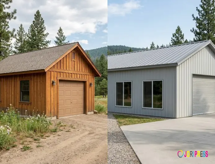 Metal or Wood Garage Buildings Which One Is Right for You