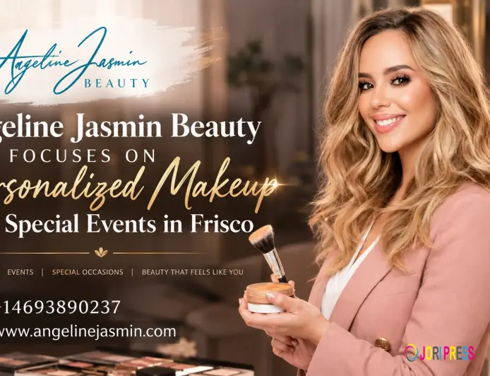 Angeline Jasmin Beauty Focuses on Personalized Makeup for Special Events in Frisco