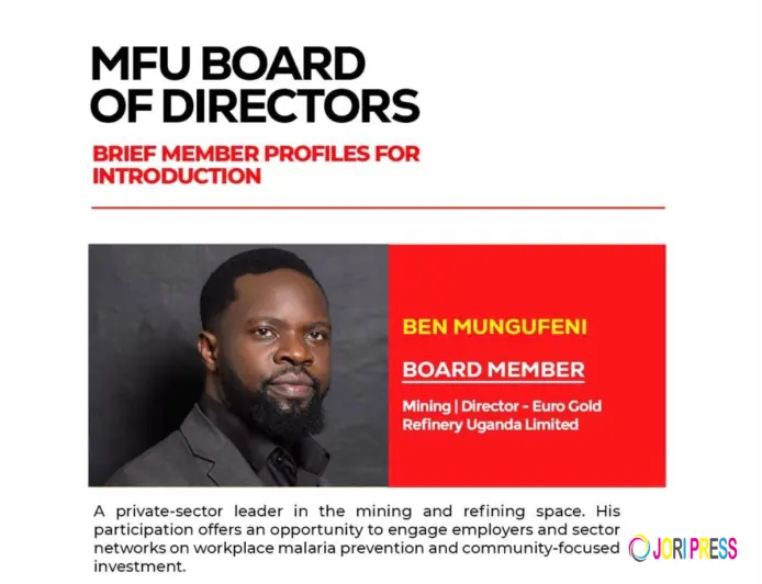 Uniting Business and Health: Euro Gold CEO Bernard Feni Joins Malaria Free Uganda Board, Pledges Private-Sector Action