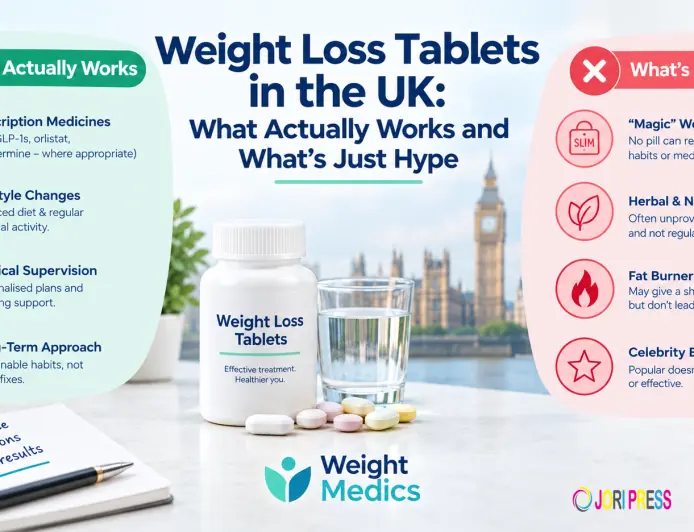 Weight Loss Tablets in the UK: What Actually Works and What's Just Hype