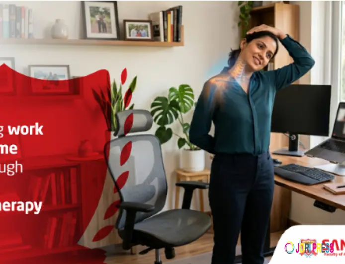 MANAGING WORK FROM HOME PAIN THROUGH SIMPLE PHYSIOTHERAPY ROUTINES