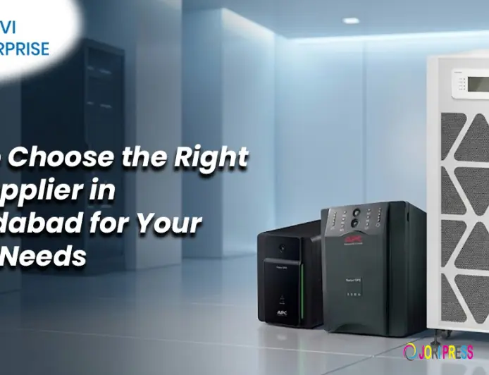 How to Choose the Right UPS Supplier in Ahmedabad for Your Power Needs