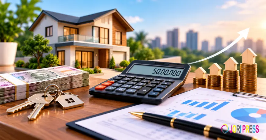 ₹50 Lakh Home Loan EMI: Calculate Monthly Payment and Total Interest
