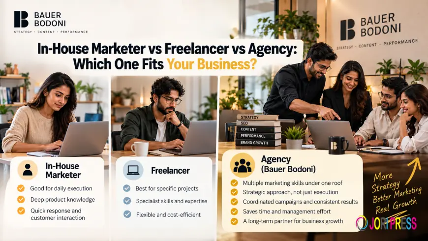 Bauer Bodoni: How to Decide Between an In-House Marketer, a Freelancer, and an Agency