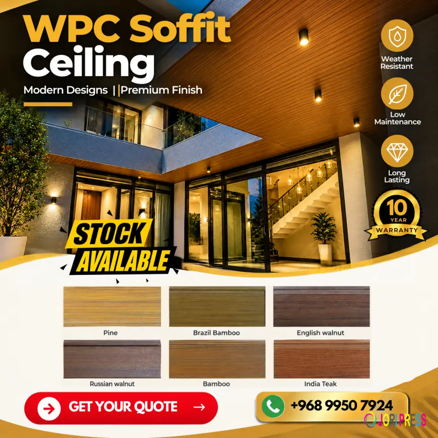 Premium WPC Ceiling Panel in UAE | Timber Mart UAE