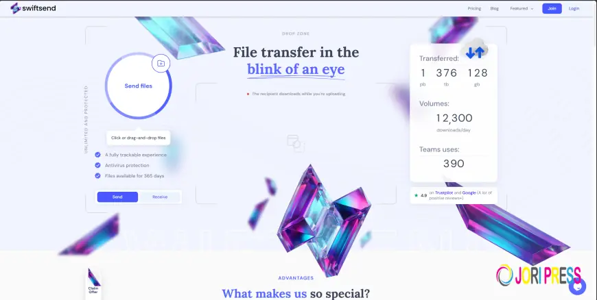 A Simple Approach to Large File Transfer