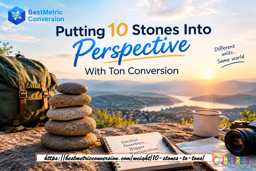 Putting 10 Stones Into Perspective With Ton Conversion