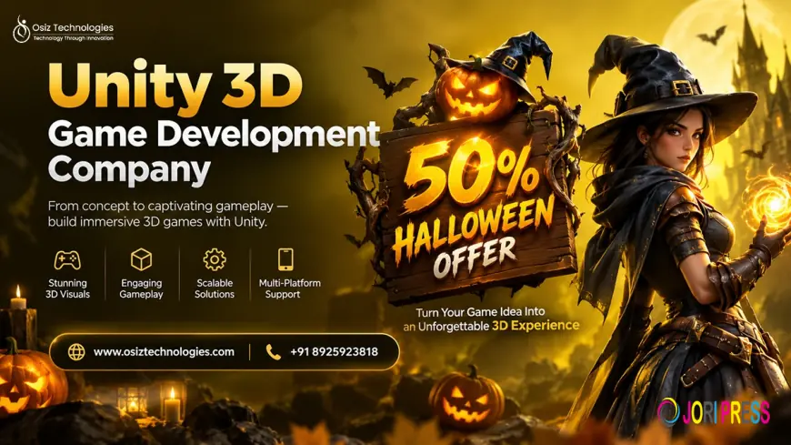 3D Gaming Goes Cross-Platform: Build Your Unity 3D Game with 50% Off This Halloween  