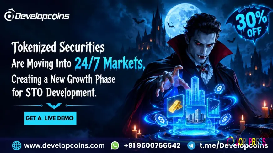 Tokenized Securities Are Moving Into 24/7 Markets, Creating a New Growth Phase for STO Development