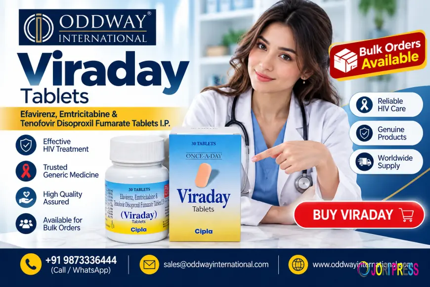 Viraday Tablet Price for USA Hospital Procurement - Oddway