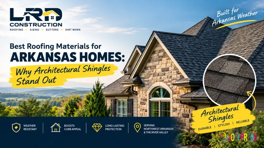 Best Roofing Materials for Arkansas Homes: Why Architectural Shingles Stand Out