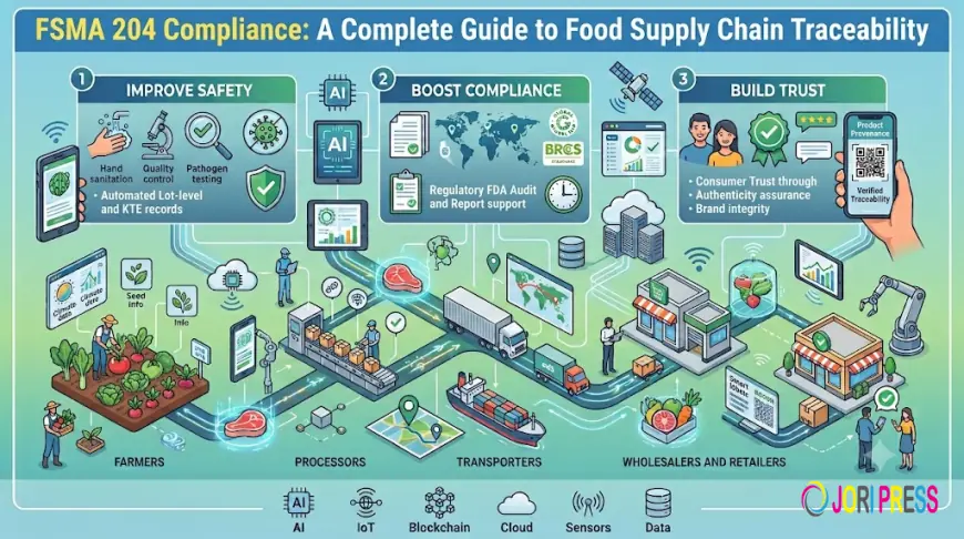 FSMA 204 Compliance: A Complete Guide to Food Supply Chain Traceability