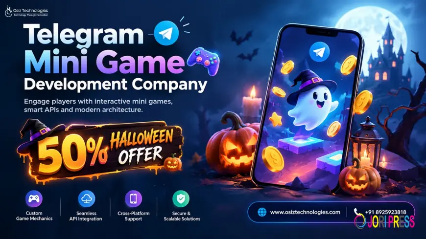 Step into Telegram Gaming with Interactive Mini Games, Smart APIs, and Modern Architecture - Halloween 50% Offer  