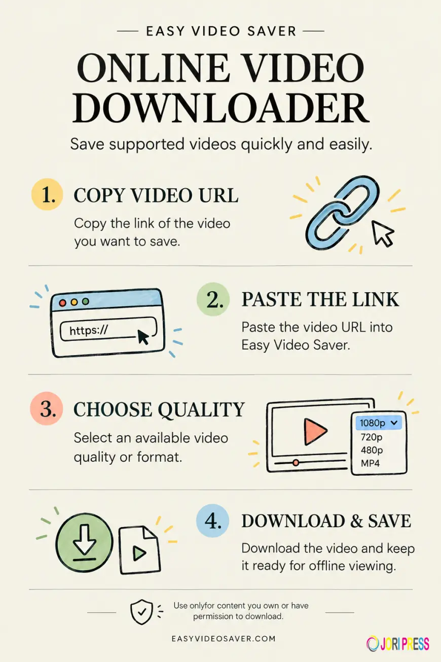 Easy Video Saver Offers a Simple Way to Download Online Videos