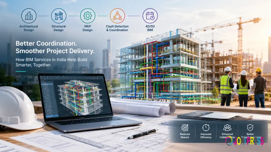 How BIM Services in India Help Improve Construction Coordination and Project Delivery