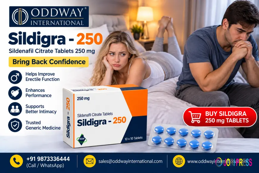 Explore Sildigra 250 Mg Tablets for Thailand Buyers - Oddway