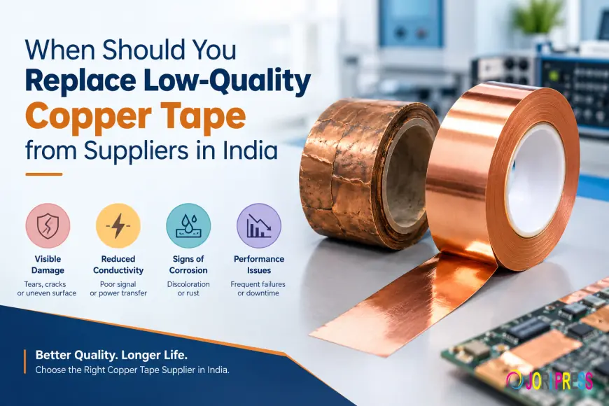 When Should You Replace Low-Quality Copper Tape from Suppliers in India
