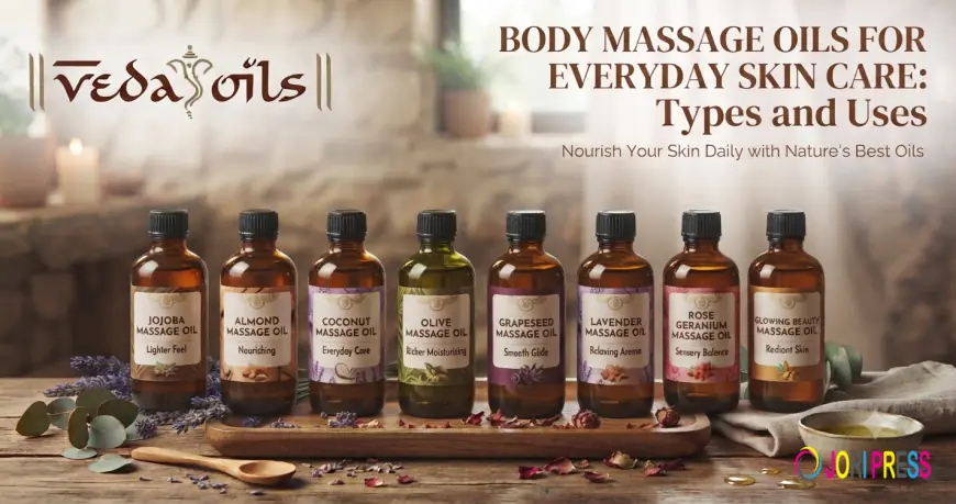 Body Massage Oils for Everyday Skin Care: Types and Uses