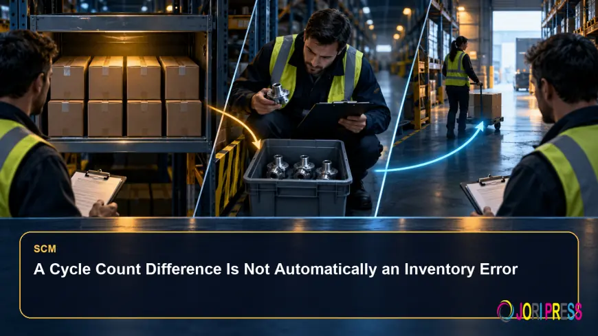 A Cycle Count Difference Is Not Automatically an Inventory Error