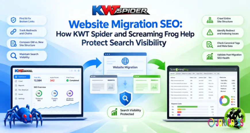 Website Migration SEO: How KWT Spider and Screaming Frog Help Protect Search Visibility