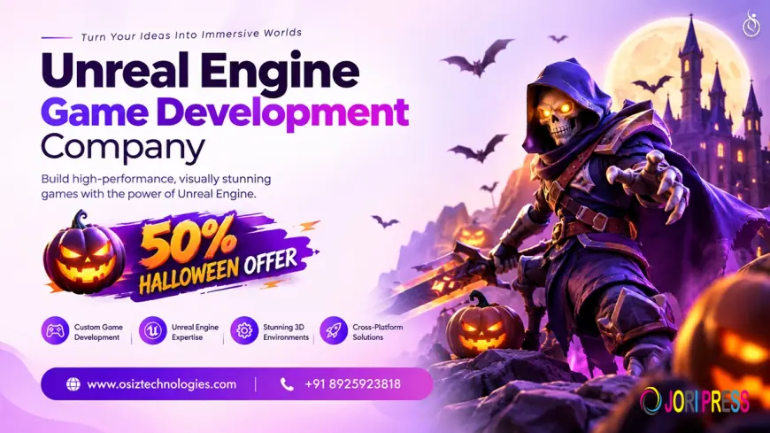 Waiting for the Right Time to Develop Your Unreal Engine Game? Get 50% Off This Halloween!  